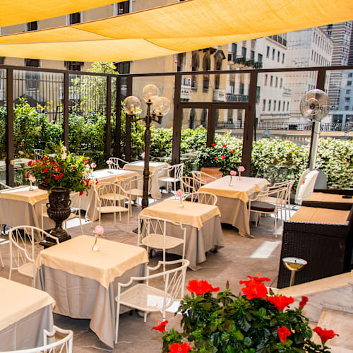 Giotto al Bristol Palace, Genova