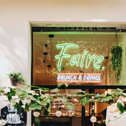 Faire Brunch & Drinks, Barcelona