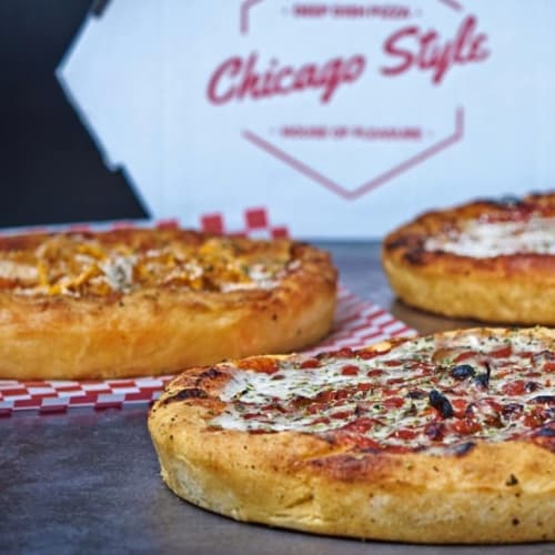 Chicago Style Pizza - Maudes, Madrid