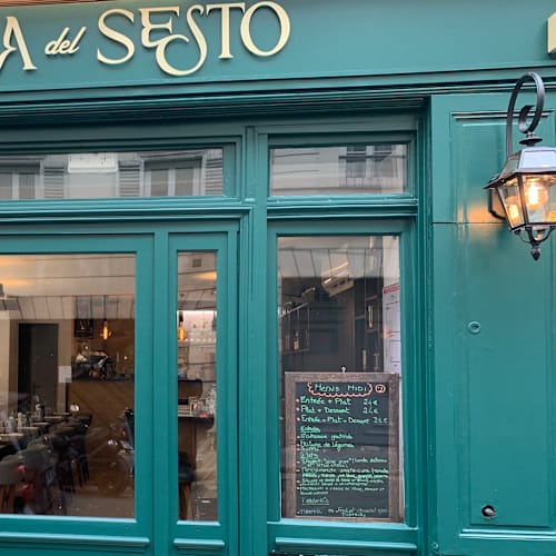 Osteria del Sesto, Paris