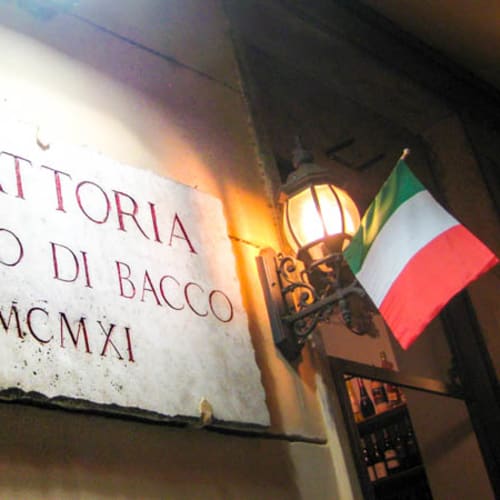 Il Tempio di Bacco, Roma