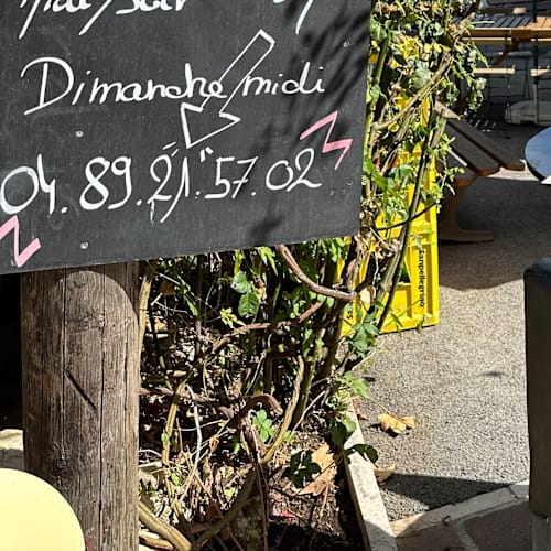 La terrasse, Rocbaron