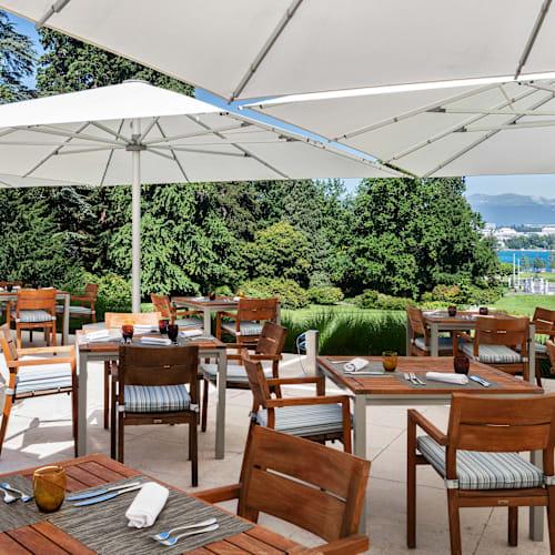 La Terrasse du Parc - Restaurant Hôtel du Parc des Eaux-Vives , Genève