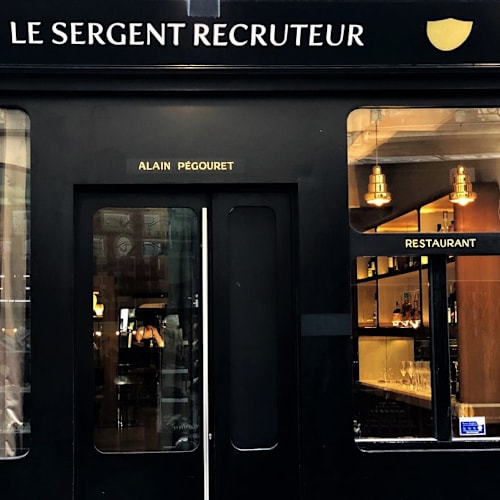 Le Sergent Recruteur, Paris