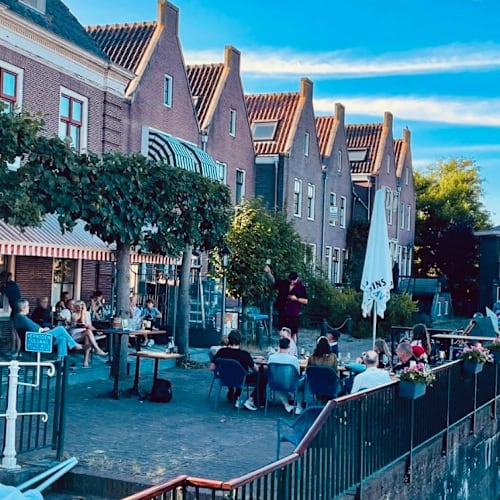 Ruis aan de sluis, Muiden