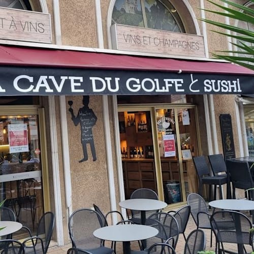 La Cave du Golfe と sushis, Vallauris