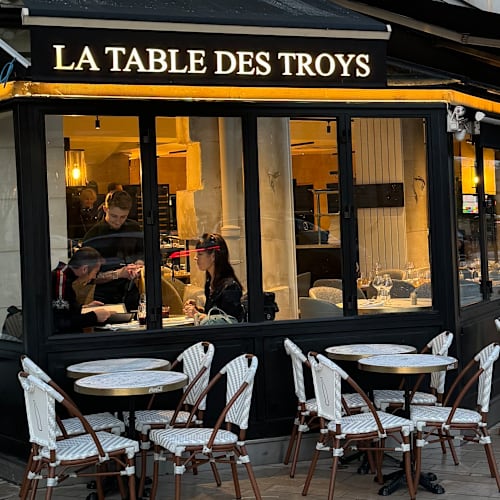 La Table des Troys, Vincennes