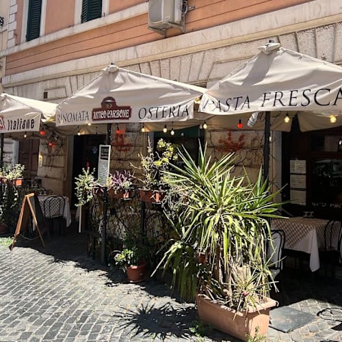 Antico Carbone, Roma
