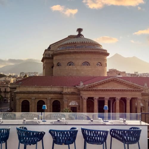 DOBA restaurant and terrace, Palermo