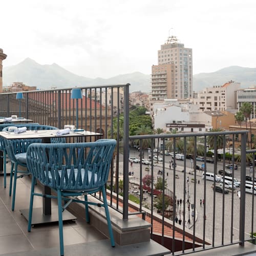 DOBA restaurant and terrace, Palermo