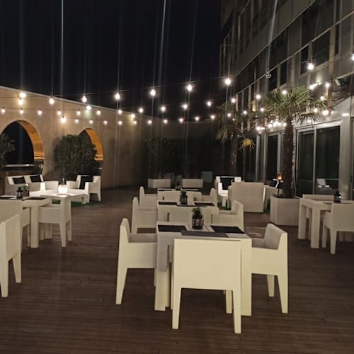 Terraza - Hotel Badalona Tower, Badalona