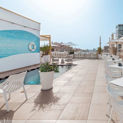 Terraza Mirador Blue View - Hotel Casa Fuster, Barcelona