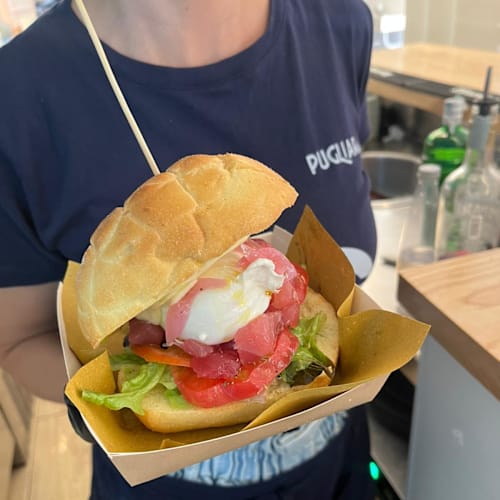 Pugliaria panini di mare, Salerno