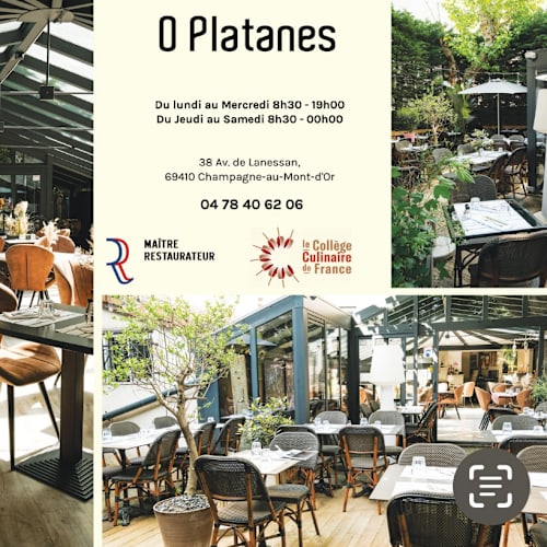O Platanes, Champagne-au-Mont-d'Or