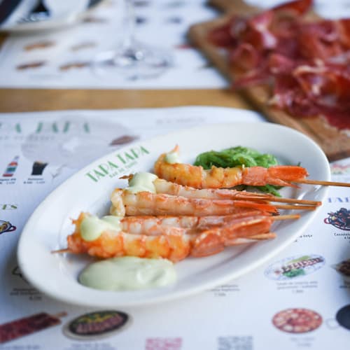 Tapa Tapa Santa María Micaela, Madrid