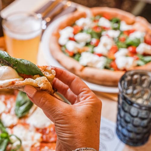 Pizza in Trevi - Piazza di Spagna, Roma