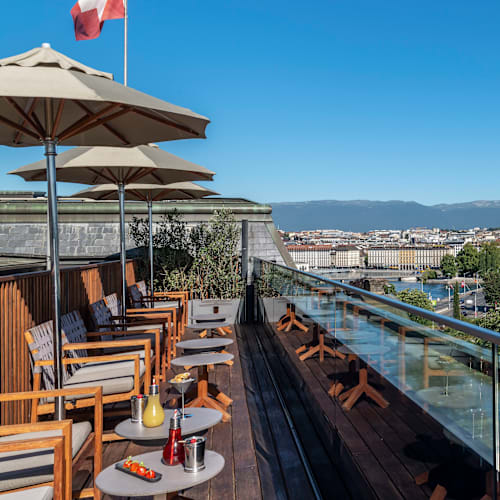 MET Rooftop Lounge - Hôtel Métropole Genève, Genève