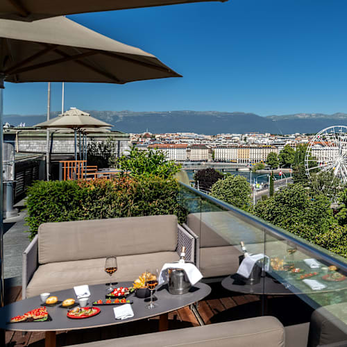 MET Rooftop Lounge - Hôtel Métropole Genève, Genève