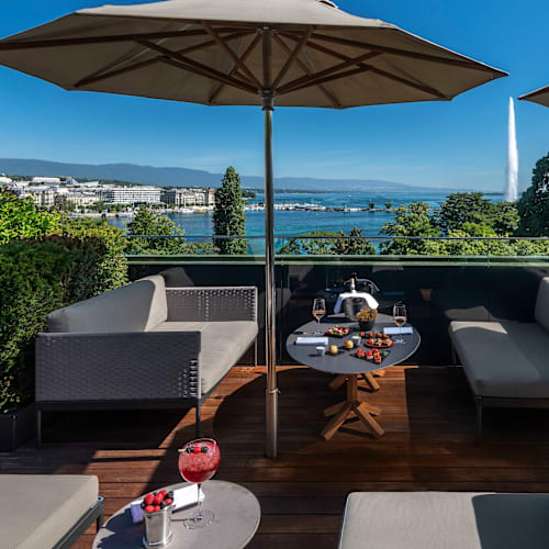 MET Rooftop Lounge - Hôtel Métropole Genève, Genève
