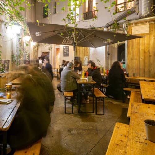 Kiez Biergarten Montmartre, Paris