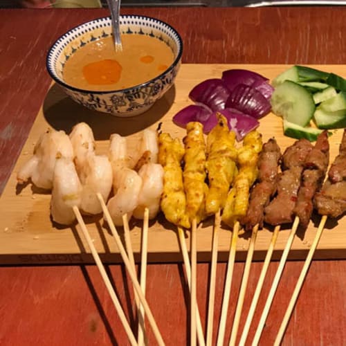 Malaysian restaurant Wau, Amsterdam