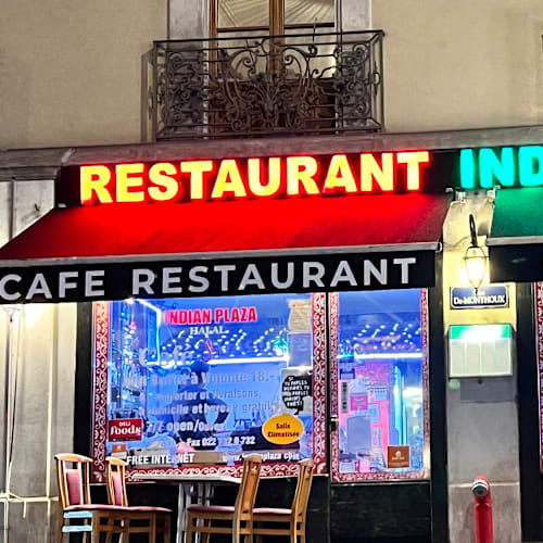 Indian Plaza Genève, Genève
