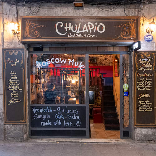 Chulapio Cocktails & Crepes, Barcelona