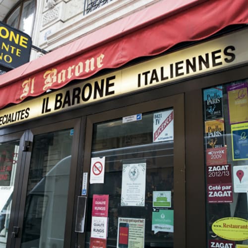 Il Barone, Paris