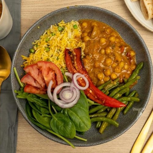 Curry Bowl - Vegan Vegetarian friendly, Paris