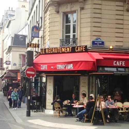 Le Recrutement Café, Paris