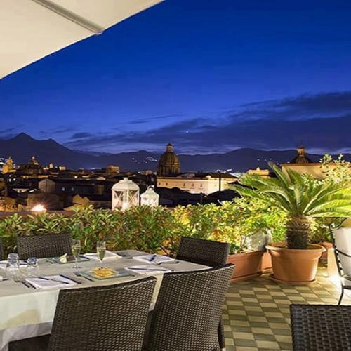 Seven Restaurant Roof Top Garden, Palermo