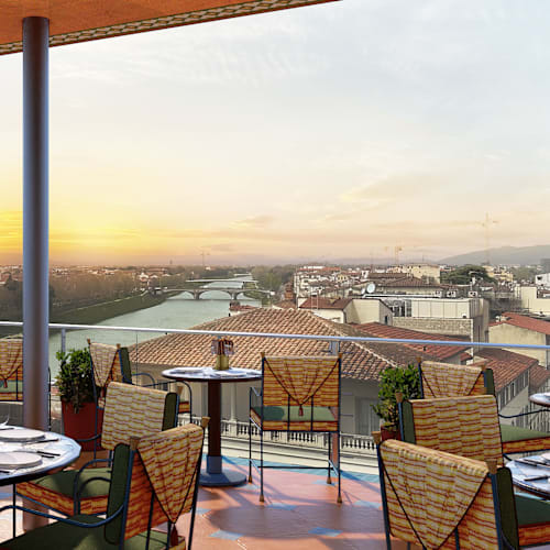 Cosimo Rooftop Restaurant, Firenze