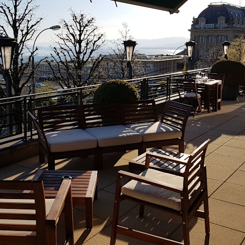 La Terrasse de la Paix - 1st floor Restaurant & Lounge Bar, Lausanne