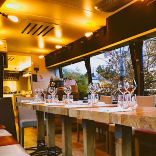 Le Voyage Gourmand, Bus Restaurant, Folembray