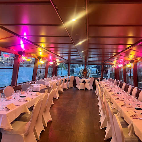 le calife dinner cruise dress code in Paris - Restaurant Reviews, Menu and Prices high street fashion Size:M (Bust 100 cm) Zimmermann // Linen Floral Calife boat cruise