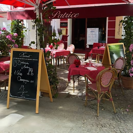 Menù completo e carta 2025 - Patrice a Berlino | TheFork Menù completo e carta 2025 - Patrice a Berlino | TheFork