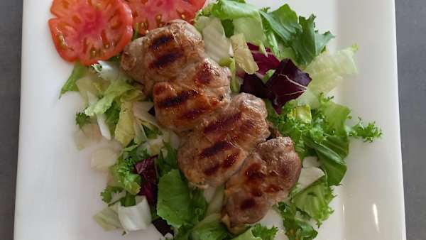 Spiedini di carne grigliata