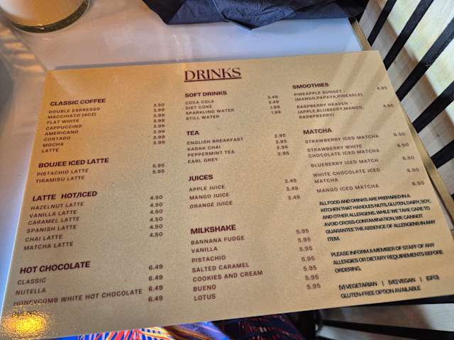 Boujee Cafe in Nuneaton - Restaurant Reviews, Menu and Prices | TheFork