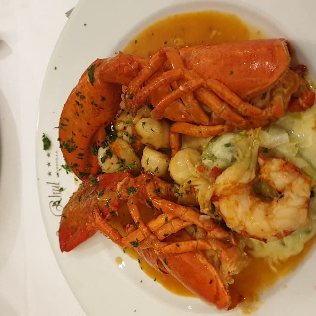 Homard aux saint jacques