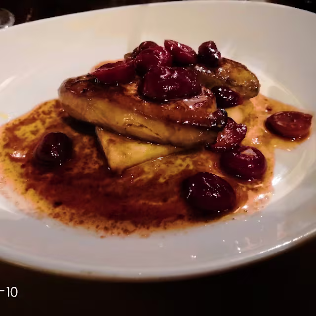 Scaloppine di foie gras con albicocche