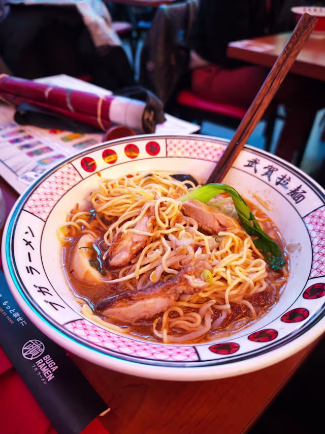 Menu 2026 - Buga ramen in Brussels | TheFork