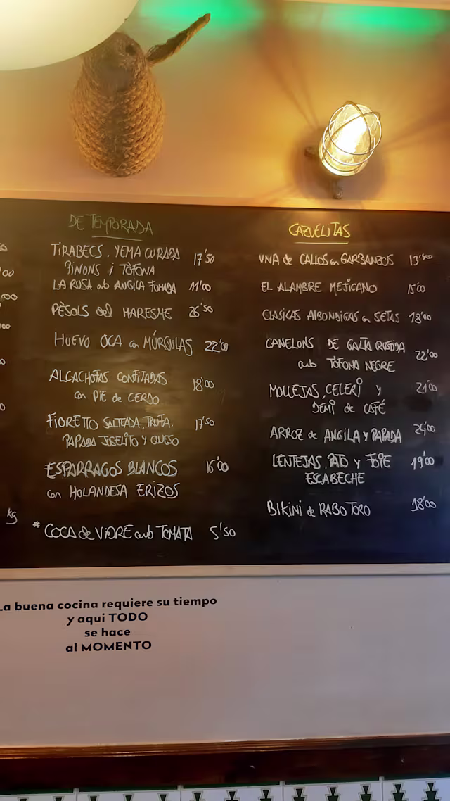 Restaurant Els Tres Porquets à Barcelone - Menu, avis, prix et ...