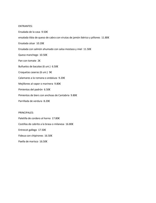 PDF Menu page 1