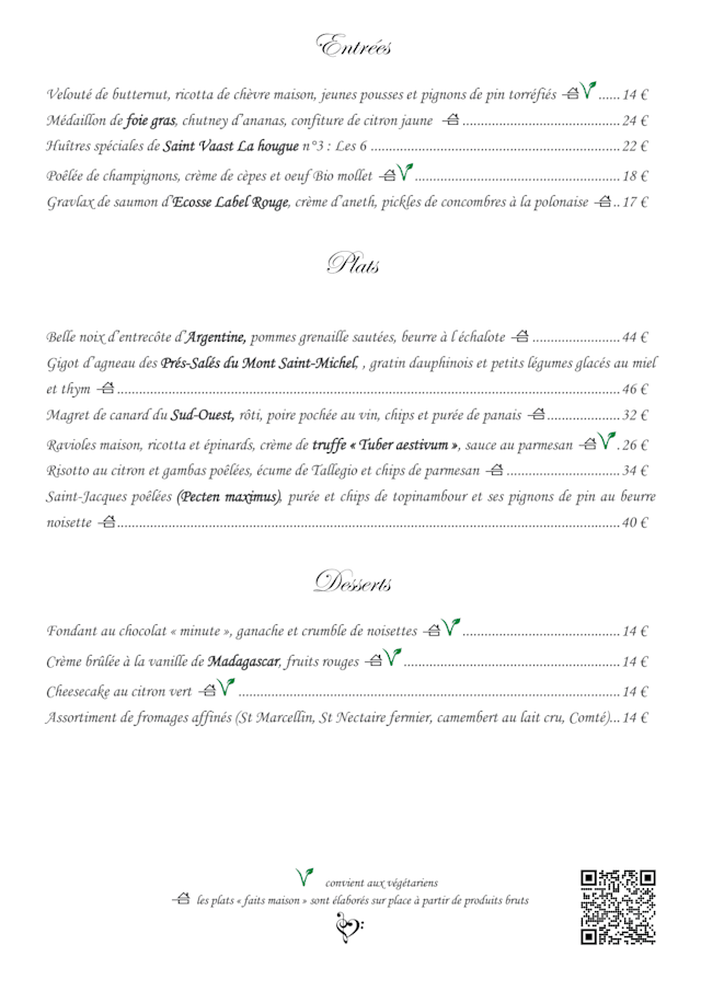 PDF Menu page 1