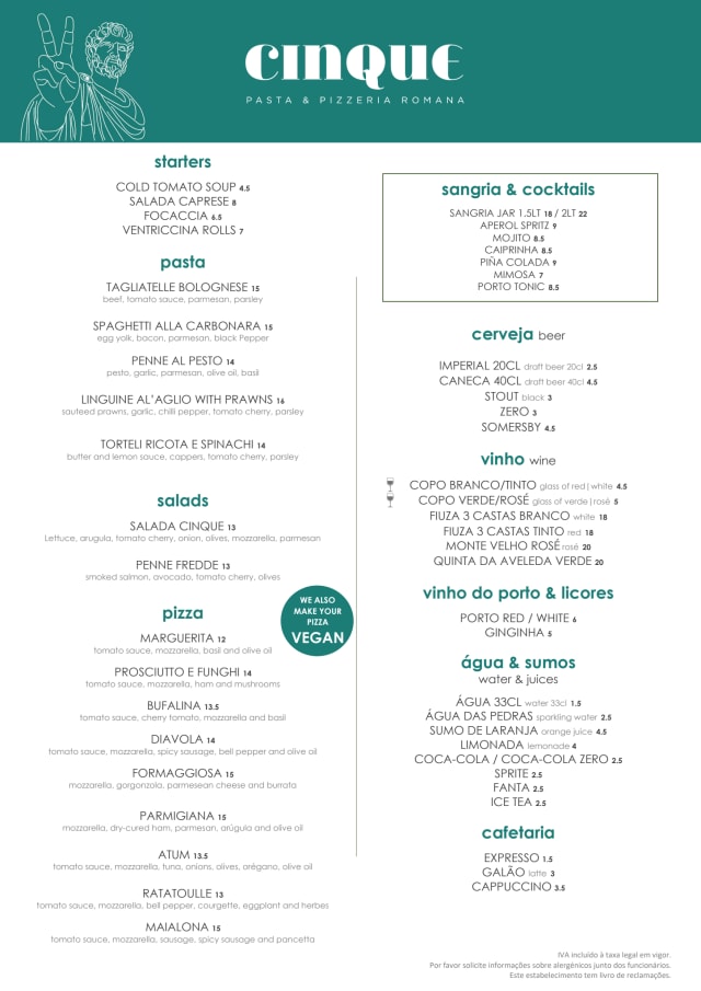 PDF Menu page 1