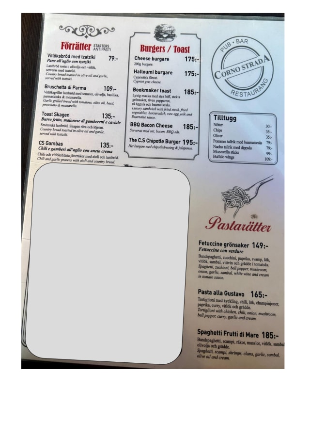 PDF Menu page 1