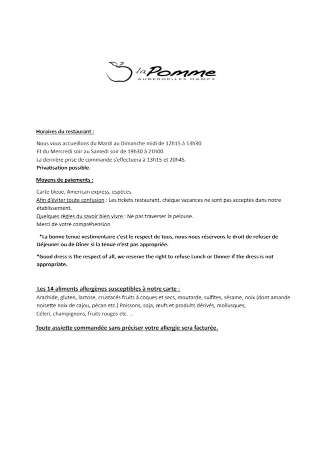 PDF Menu page 1