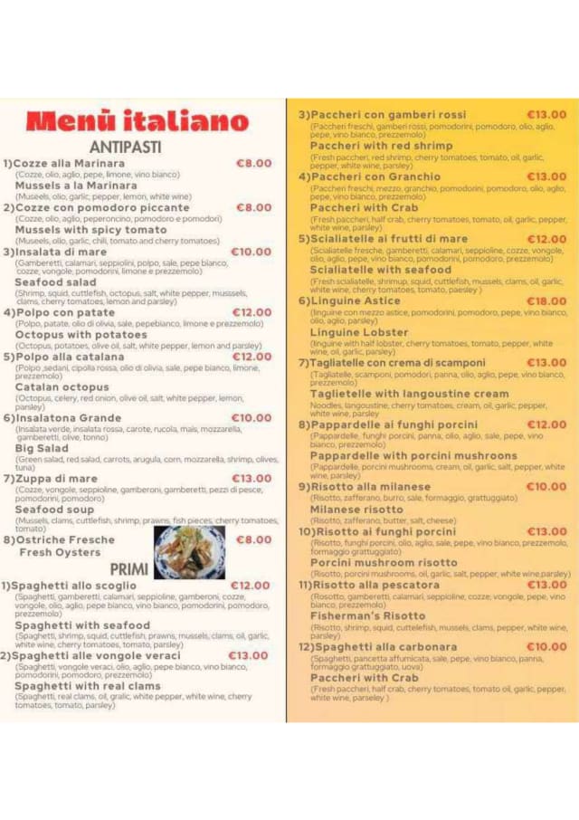 PDF Menu page 1