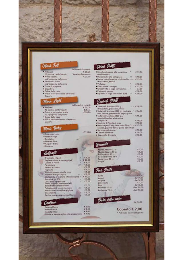 PDF Menu page 1