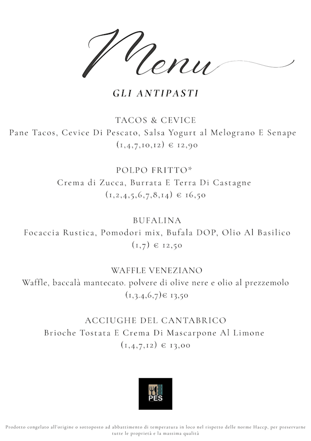 PDF Menu page 1